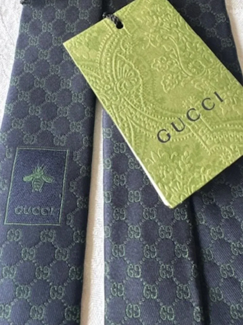 Gucci Silk Jacquard Tie Formal